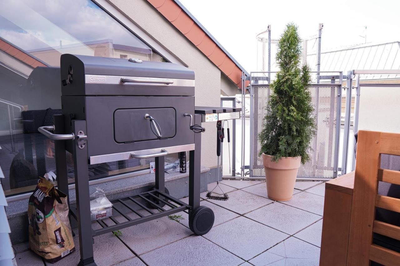 Fullhouse - Halle - Ab7 Rooftop - Bbq Grill - Elevator - Balcony Εξωτερικό φωτογραφία